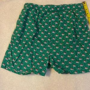 Vineyard Vines - Santa whale sleep shorts/boxers